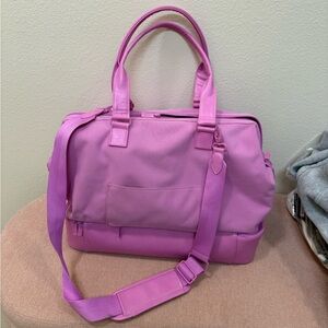 Beis weekender, limited Sherbet collection in pink